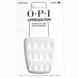 OPI xPRESS/ON Press On Nails Up to 14 Days of Wear Gel-Like Salon Manicure Vegan Sustainable Packaging With Nail Glue S ...