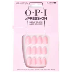 OPI xPRESS/ON Press On Nails  Up to 14 Days of Wear  Gel-Like Salon Manicure  Vegan  Sustainable Packaging  With Nail Glue  S ...