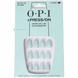 OPI xPRESS/ON Press On Nails Up to 14 Days of Wear Gel-Like Salon Manicure Vegan Sustainable Packaging With Nail Glue S ...