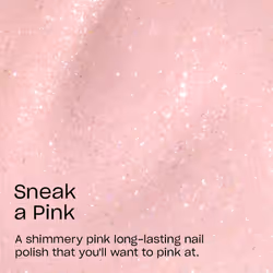 OPI Infinite Shine Sneak a Pink | Sheer Pastel Pink Shimmer Long Wear Gel Like Nail Polish | OPI'm Dreaming Collection