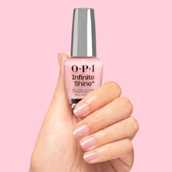 OPI Infinite Shine Sneak a Pink | Sheer Pastel Pink Shimmer Long Wear Gel Like Nail Polish | OPI'm Dreaming Collection
