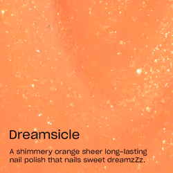 OPI Infinite Shine Dreamsicle | Sheer Pastel Orange Shimmer Long Wear Gel Like Nail Polish | OPI'm Dreaming Collection
