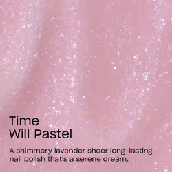 OPI Infinite Shine Time Will Pastel | Sheer Pastel Lavender Shimmer Long Wear Gel Like Nail Polish | OPI'm Dreaming Collection