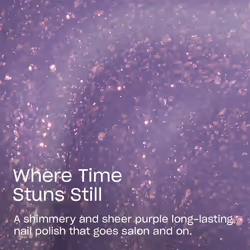 OPI Infinite Shine Where Time Stuns Still | Sheer Pastel Purple Shimmer Long Wear Gel Like Nail Polish | OPI'm Dreaming Collection