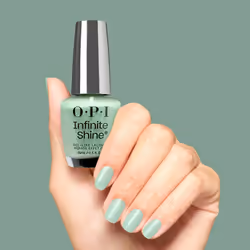OPI Infinite Shine Teals Familiar | Sheer Pastel Mint Green Shimmer Long Wear Gel Like Nail Polish | OPI'm Dreaming Collection