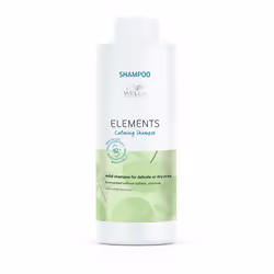 Wella Elements Calming, 1000 ml, Shampoo, Professional, Women, Dry hair, Sensitive hair, All colours