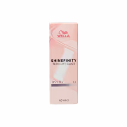 Permanent Colour Wella Shinefinity NÂº 09/81 (60 ml)