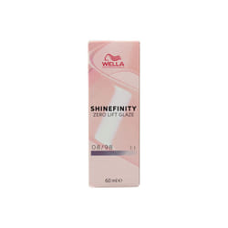 Permanent Colour Wella Shinefinity NÂº 08/98 (60 ml)