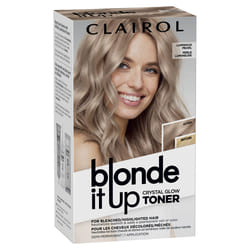 Clairol Blonde It Up Crystal Glow Toners Demi-Permanent Hair Dye  Luminous Pearl Hair Color  Pack of 1