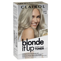 Clairol Blonde It Up Crystal Glow Toners Demi-Permanent Hair Dye  Iridescent Emerald Hair Color  Pack of 1