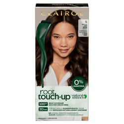 Clairol Root Touch-Up by Natural Instincts Permanent Hair Dye  4 Dark Brown Hair Color  Pack of 1