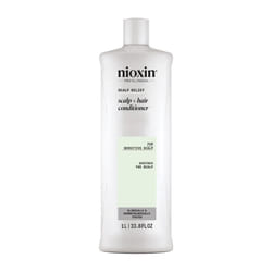 Nioxin Scalp Relief Scalp + Hair Conditioner - Conditioner for Sensitive Scalp, 33.8 fl oz (Packaging May Vary)