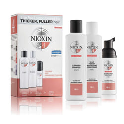 3-Part System | System 4 | Chemically Treated Hair with Progressed Thinning Hair Treatment | Scalp Therapy | Hair Thickening Treatment | Trial Kit