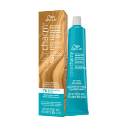 WELLA Color Charm Demi Permanent Hair Color  7N Medium Neutral Blonde 2 oz
