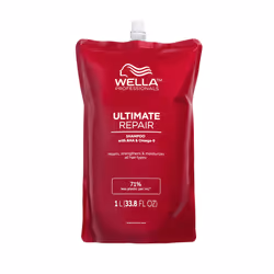 Wella Professionals ULTIMATE REPAIR Shampoo Lightweight Cream Shampoo for Damaged Hair 1L Refill Pouch