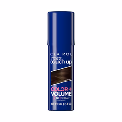 Clairol Root Touch-Up Color + Volume 2-in-1 Temporary Hair Coloring Spray  Dark Brown Hair Color  Pack of 1