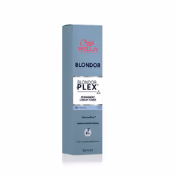 Wella BlondorPlex Cream Toner/81 Pale Silver 60ml, Blonde, Pale Silver, Women, 60 ml, Shine, Tube