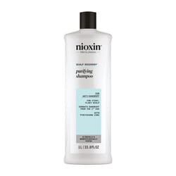 Nioxin Scalp Recovery Purifying Shampoo  Shampoo for Dandruff and Itchy Scalp  33.8 fl oz (Packaging May Vary)