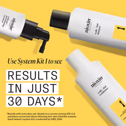 Nioxin Scalp + Hair Thickening System 1 Conditioner  For Natural Hair with Light Thinning  10.1 fl oz (Packaging May Vary)