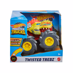 Hot Wheels Monster Trucks 1:43 Rev Twisted Tredz Vehicle Mega Wrex