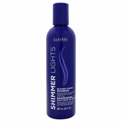 Shimmer Lights Blonde Toning Shampoo by Clairol for Unisex - 8 oz Sham