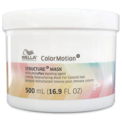 Wella Professionals ColorMotion+ Structure+ Mask  Intense and Deep Conditioning Hair Treatment  Fortifies Hair Structure  16.9oz