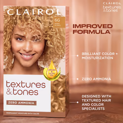 Clairol Textures & Tones Permanent Hair Dye  3N Cocoa Brown Hair Color  Pack of 1