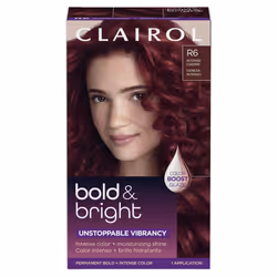 Clairol Bold & Bright Permanent Hair Dye  R6 Intense Cherry Hair Color  Pack of 1