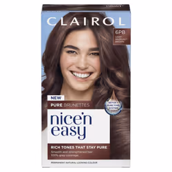 Nice n' Easy Pure Brunettes Hair Colour | Pure and Rich Brown Tones | Smooth, Natural Hair Colour | With Pre-Colour Serum | 1 ...