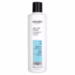 Nioxin System 3 Scalp + Hair Shampoo for Light Thinning Coloured Hair 300ml