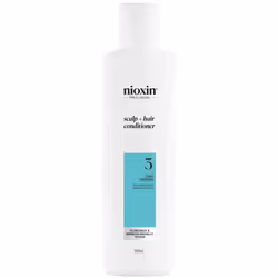 Nioxin System 3 Scalp + Hair Conditioner for Light Thinning Coloured Hair 300ml