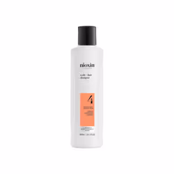 Nioxin System 4 Scalp + Hair Shampoo for Progressed Thinning Coloured Hair 300ml