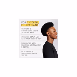 Scalp + Hair Thickening System 1 Kit - Hair Thickening System for Natural Hair with Light Thinning - Shampoo, Conditioner & Scalp Treatment