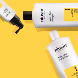 System 1 – Kit - Treatment for Natural Hair with Mild Weakening 3 u