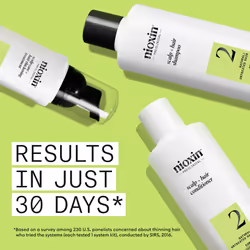 Scalp + Hair Thickening System 2 Kit - Hair Thickening System for Natural Hair with Progressed Thinning - Shampoo, Conditioner & Scalp Treatment