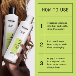 Scalp + Hair Thickening System 2 Kit - Hair Thickening System for Natural Hair with Progressed Thinning - Shampoo, Conditioner & Scalp Treatment - Additional view 4