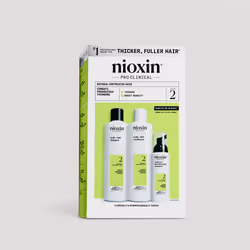 System 2 - Kit - Treatment for Natural Hair with Advanced Weakening 3 units