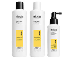 System 1 – Kit - Treatment for Natural Hair with Mild Weakening 3 units