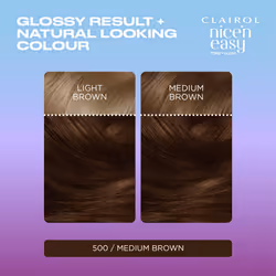 Nice'n Easy Tone+Gloss Semi Permanent Hair Dye - 500/765 Medium Brown