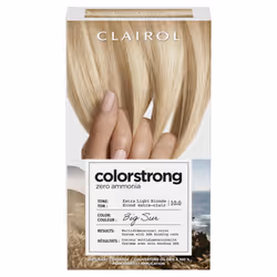 Clairol ColorStrong Permanent Zero Ammonia Hair Dye 10.0 Extra Light Blonde - Big Sur Hair Color Pack of 1