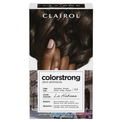Clairol ColorStrong Permanent Zero Ammonia Hair Dye  3.0 Darkest Brown - La Habana Hair Color  Pack of 1