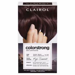 Clairol ColorStrong Permanent Zero Ammonia Hair Dye 4.63 Sunset Mauve - Fiji Sunset Hair Color Pack of 1