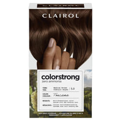 Clairol ColorStrong Permanent Zero Ammonia Hair Dye  5.0 Medium Brown - Toscana Hair Color  Pack of 1