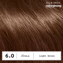Clairol ColorStrong Permanent Zero Ammonia Hair Dye  6.0 Light Brown - Roma Hair Color  Pack of 1
