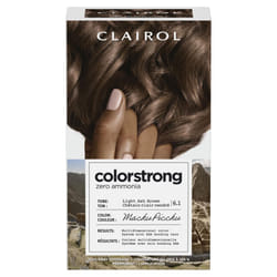 Clairol ColorStrong Permanent Zero Ammonia Hair Dye  6.1 Light Ash Brown - Machu Picchu Hair Color  Pack of 1