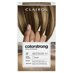 Clairol ColorStrong Permanent Zero Ammonia Hair Dye  6.3 Light Golden Brown - Cairo Hair Color  Pack of 1
