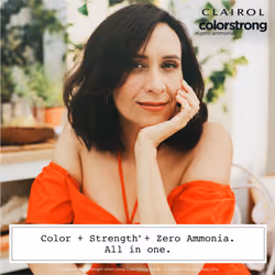 Clairol ColorStrong Permanent Zero Ammonia Hair Dye  6.3 Light Golden Brown - Cairo Hair Color  Pack of 1
