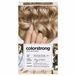 Clairol ColorStrong Permanent Zero Ammonia Hair Dye  8.1 Medium Ash Blonde - Key West Hair Color  Pack of 1