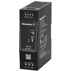 Weidmüller PRO BAS 120W 24V 5A power supply unit Black