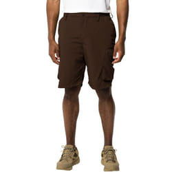 Jack Wolfskin Mens Kalahari Outdoor Walking Hiking Cargo Pants Shorts - XS, Mahogany
